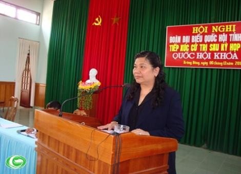 National Assembly Vice Chairwoman works with Dak Lak province - ảnh 1